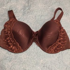 Elomi 40 F Chocolate Brown Bra